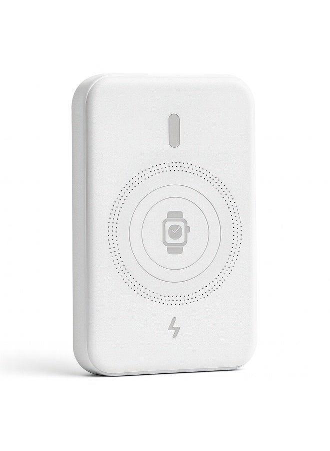 Bluggenn 10000mAh Magnetic Wireless Power Bank – 20W Fast Charging, ⚡ 🔋🚀 Built-in Foldable Kickstand, Compact Battery Pack with LED Indicator, Air Travel Approved – For iPhone & MagSafe Devices. - Image 2